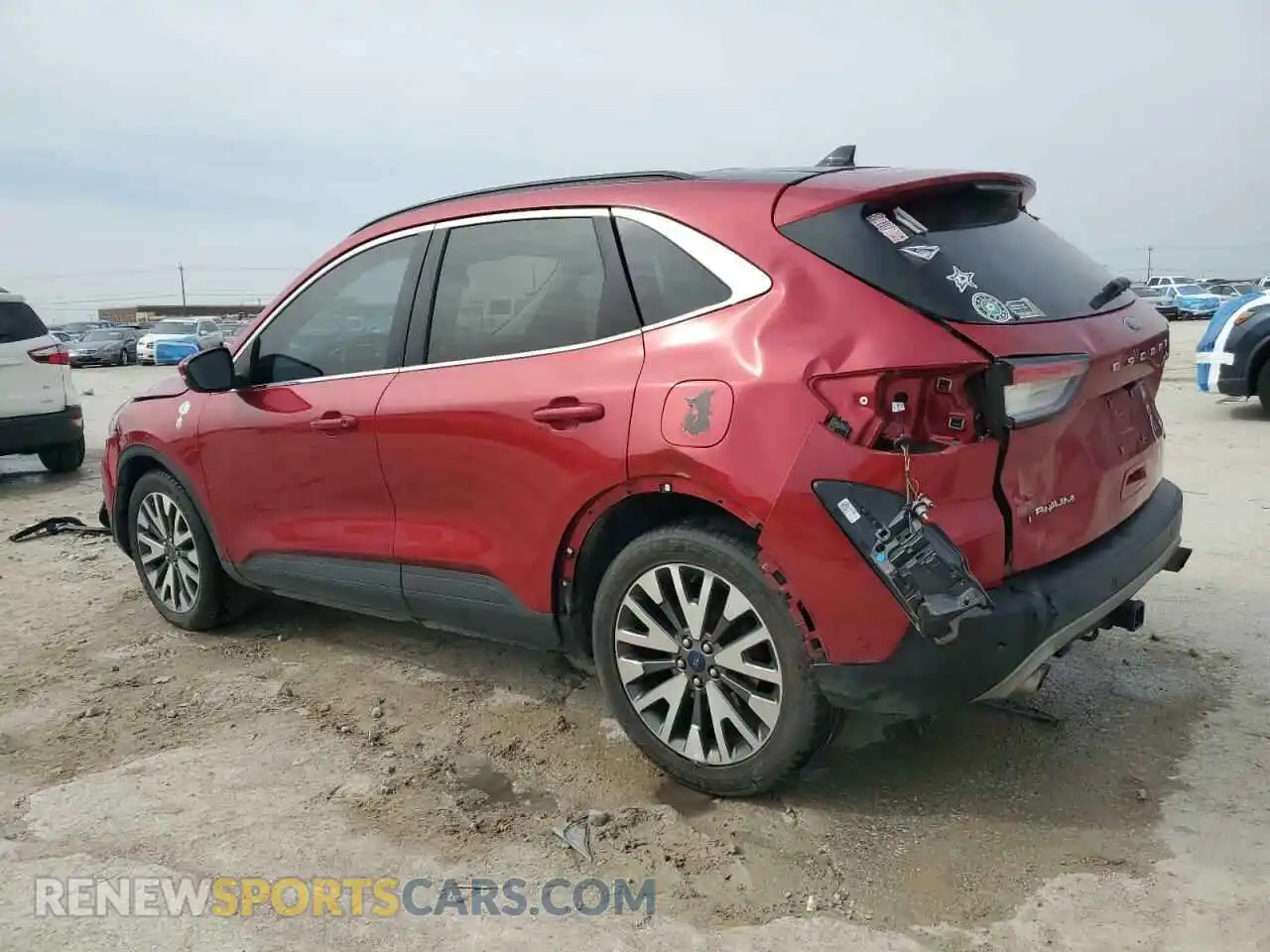 2 Photograph of a damaged car 1FMCU9J98LUA75458 FORD ESCAPE 2020