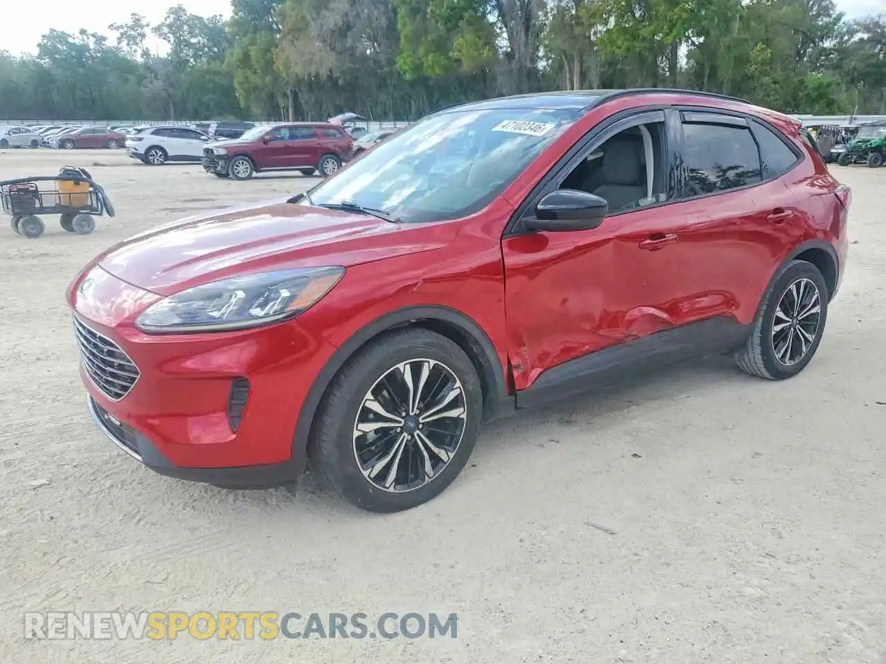 1 Photograph of a damaged car 1FMCU0BZ1MUA18062 FORD ESCAPE 2021