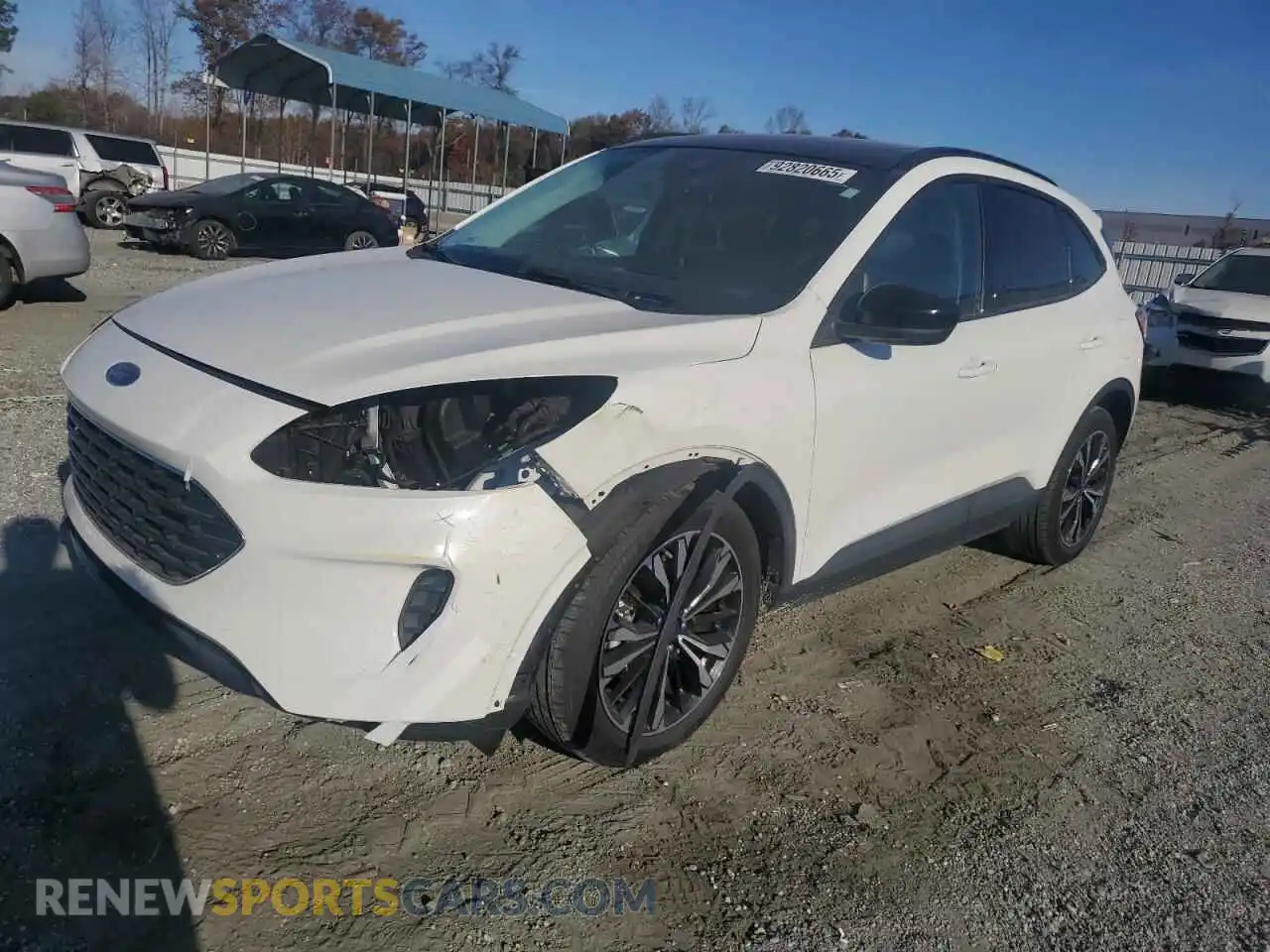 1 Photograph of a damaged car 1FMCU0BZ2MUB21653 FORD ESCAPE 2021