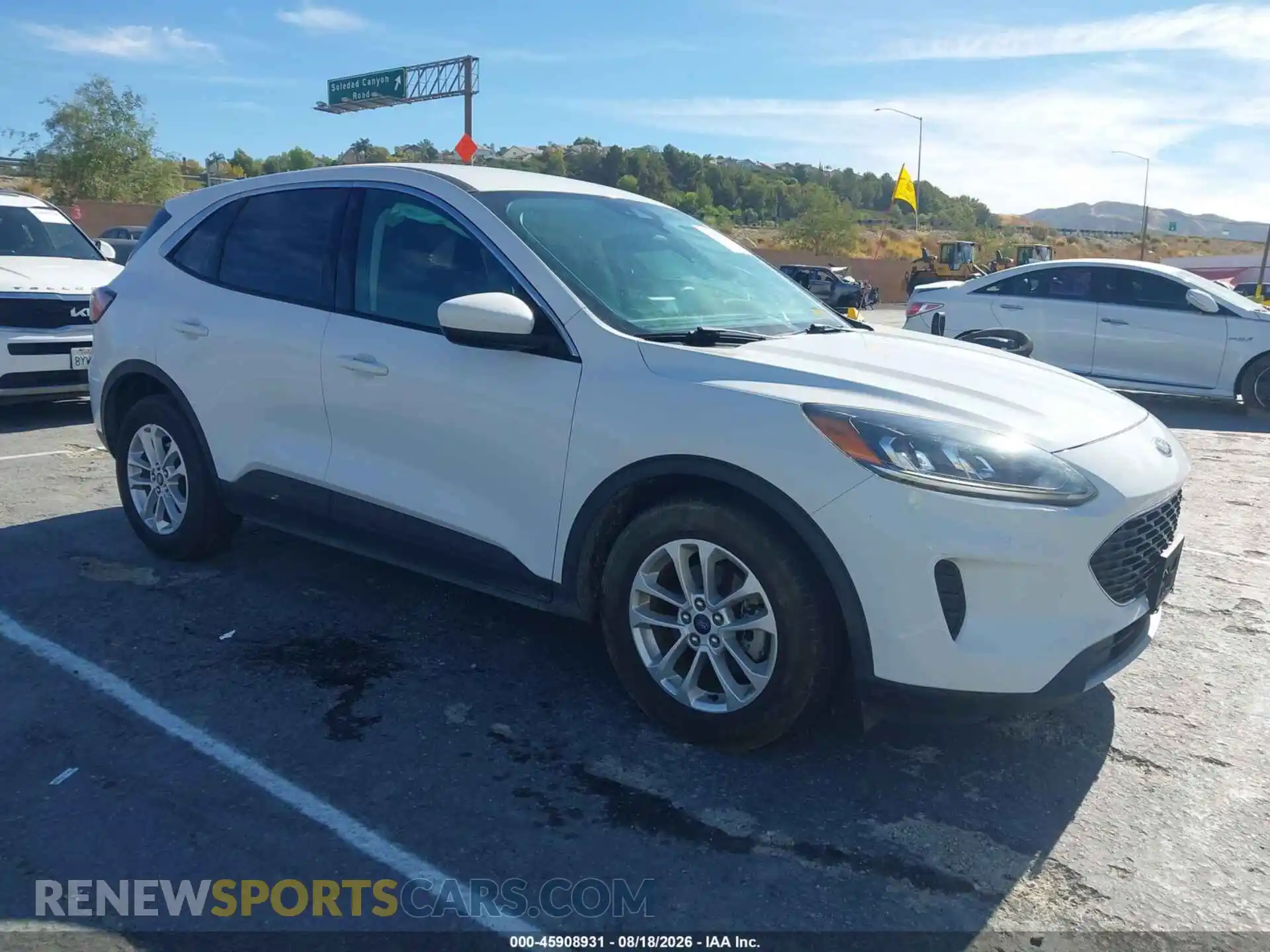 1 Photograph of a damaged car 1FMCU0BZ5MUA83836 FORD ESCAPE 2021