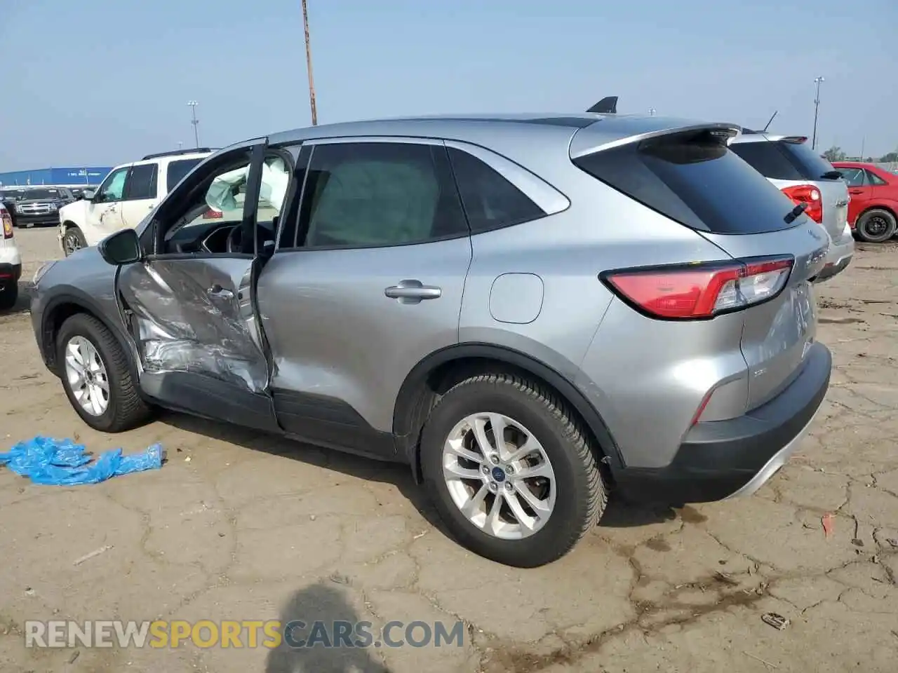 2 Photograph of a damaged car 1FMCU0BZ7MUA30474 FORD ESCAPE 2021