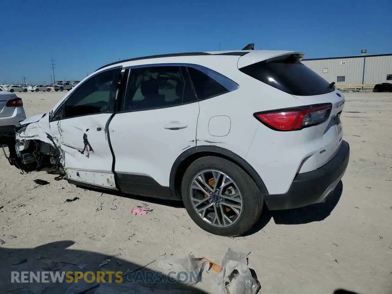 2 Photograph of a damaged car 1FMCU0CZ5MUA52570 FORD ESCAPE 2021