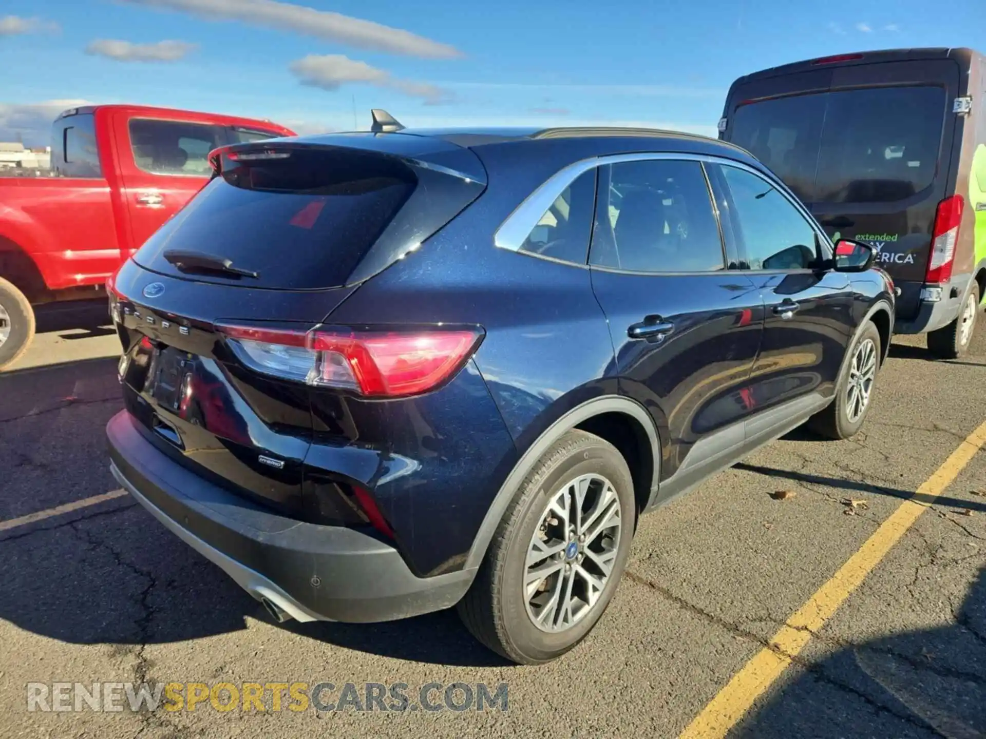 1 fotografías del automóvil dañado 1FMCU0CZ9MUA42432 FORD ESCAPE 2021