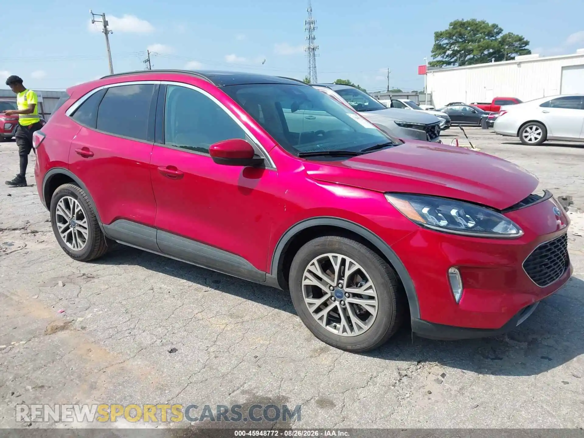 1 Photograph of a damaged car 1FMCU0CZXMUB03237 FORD ESCAPE 2021