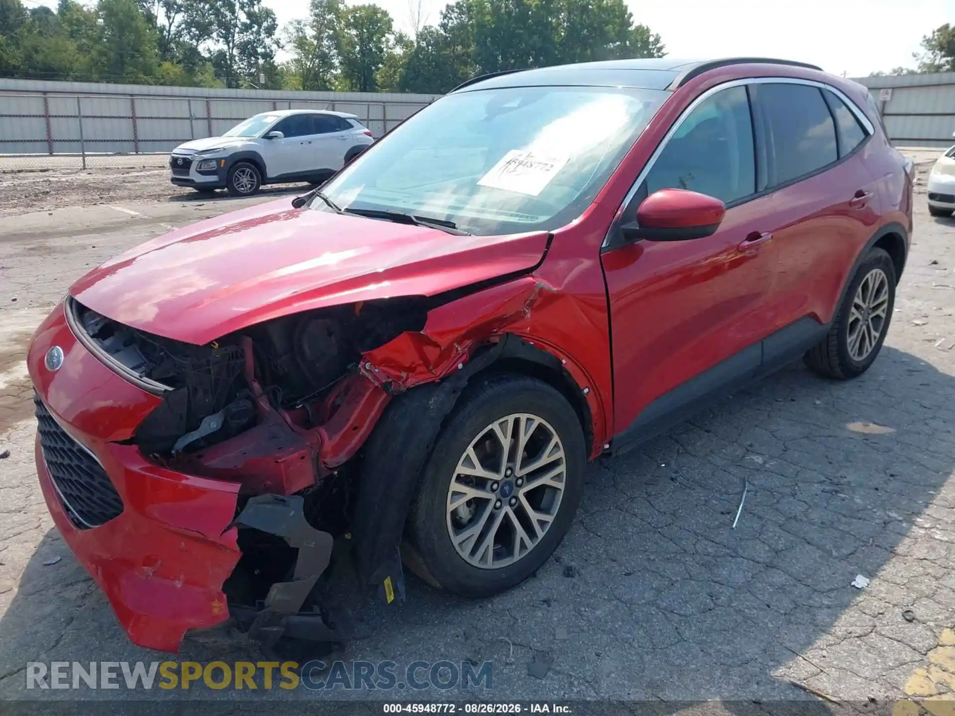 2 Photograph of a damaged car 1FMCU0CZXMUB03237 FORD ESCAPE 2021