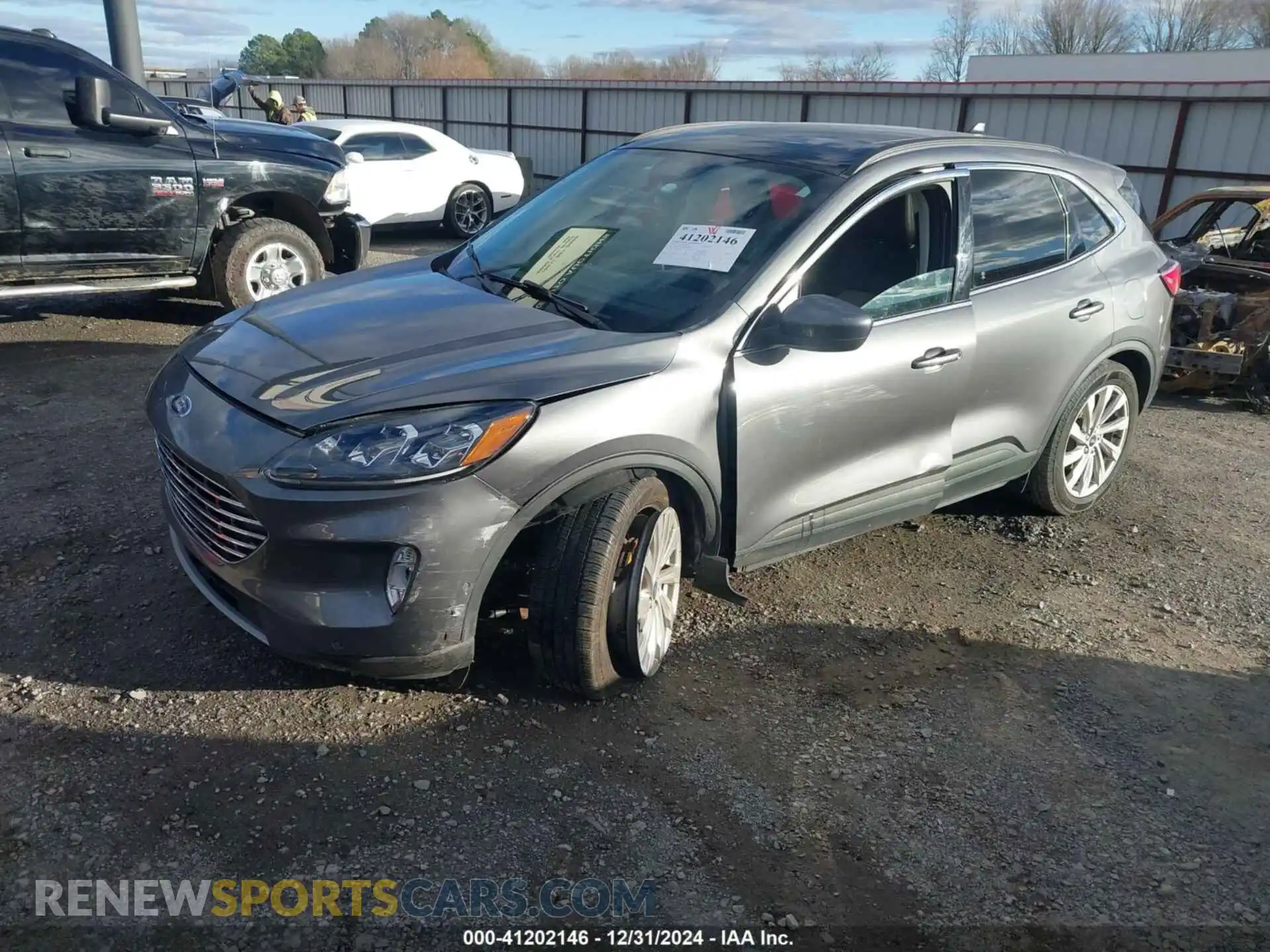 2 Photograph of a damaged car 1FMCU0DZ0MUB00944 FORD ESCAPE 2021