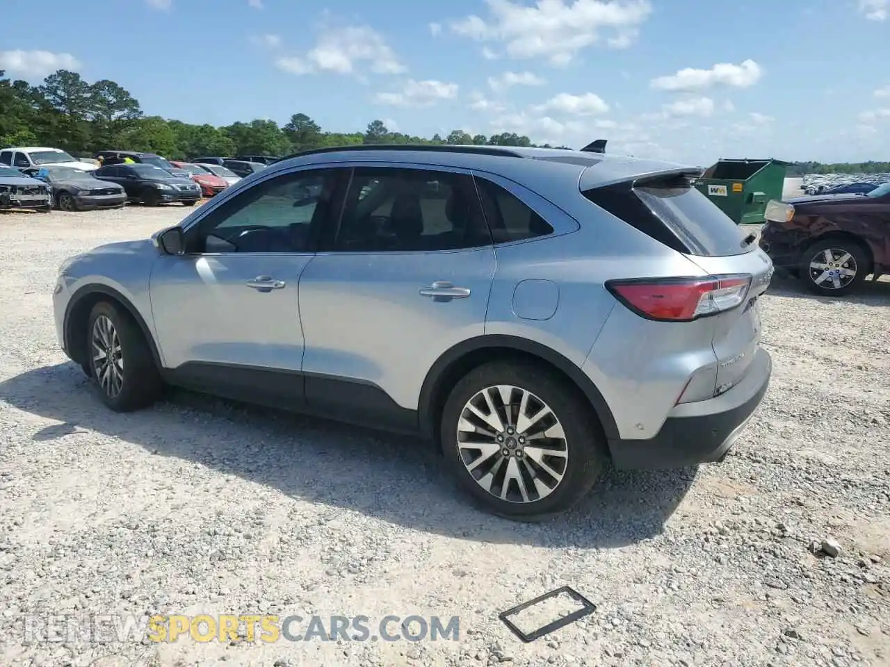 2 Photograph of a damaged car 1FMCU0DZXMUA78550 FORD ESCAPE 2021
