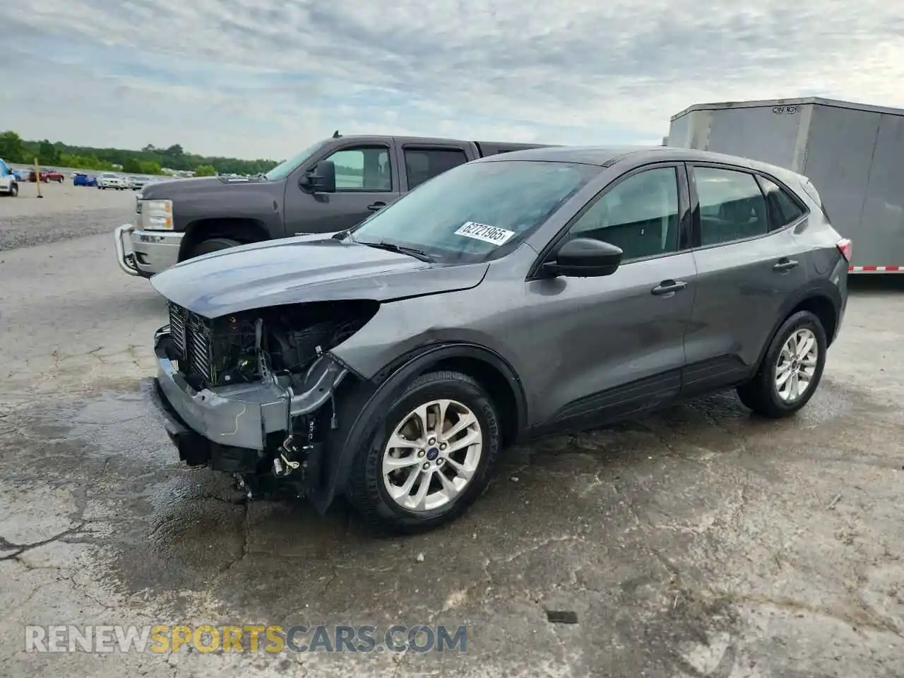 1 Photograph of a damaged car 1FMCU0F60MUA02130 FORD ESCAPE 2021