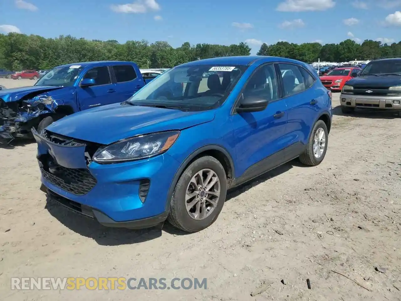 1 Photograph of a damaged car 1FMCU0F61MUA97278 FORD ESCAPE 2021