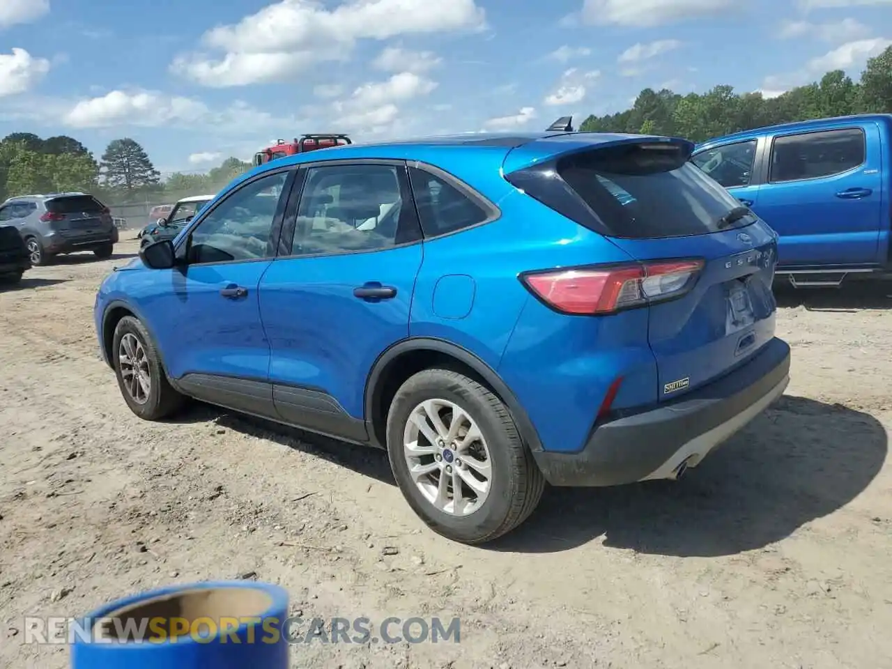 2 Photograph of a damaged car 1FMCU0F61MUA97278 FORD ESCAPE 2021