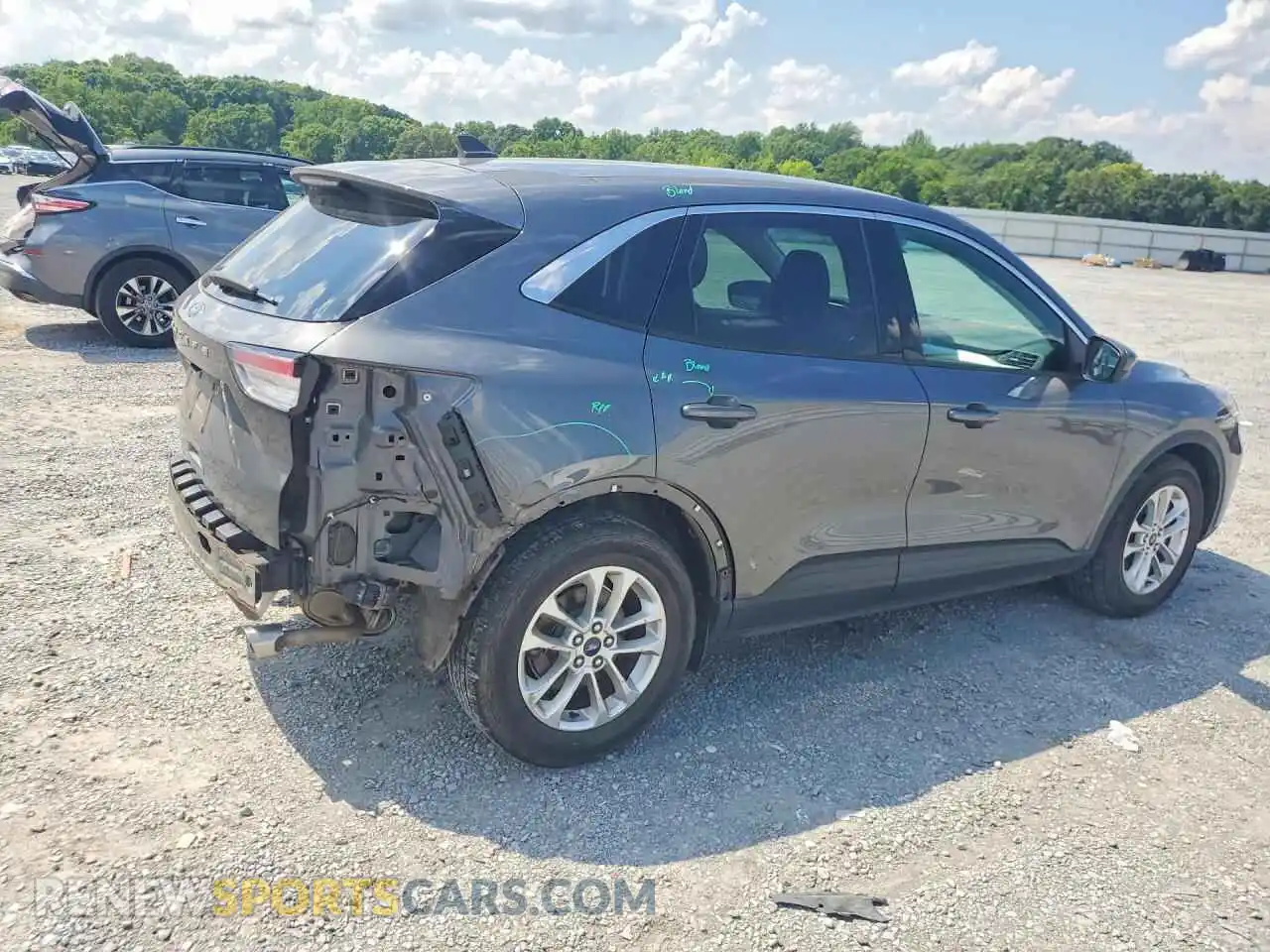 3 fotografías del automóvil dañado 1FMCU0G64MUA24503 FORD ESCAPE 2021