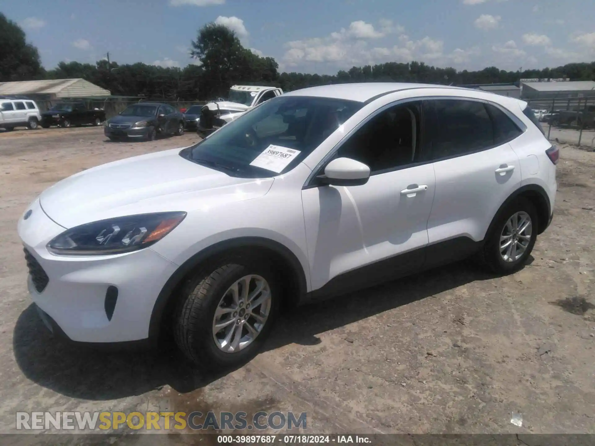 2 Photograph of a damaged car 1FMCU0G64MUA90940 FORD ESCAPE 2021