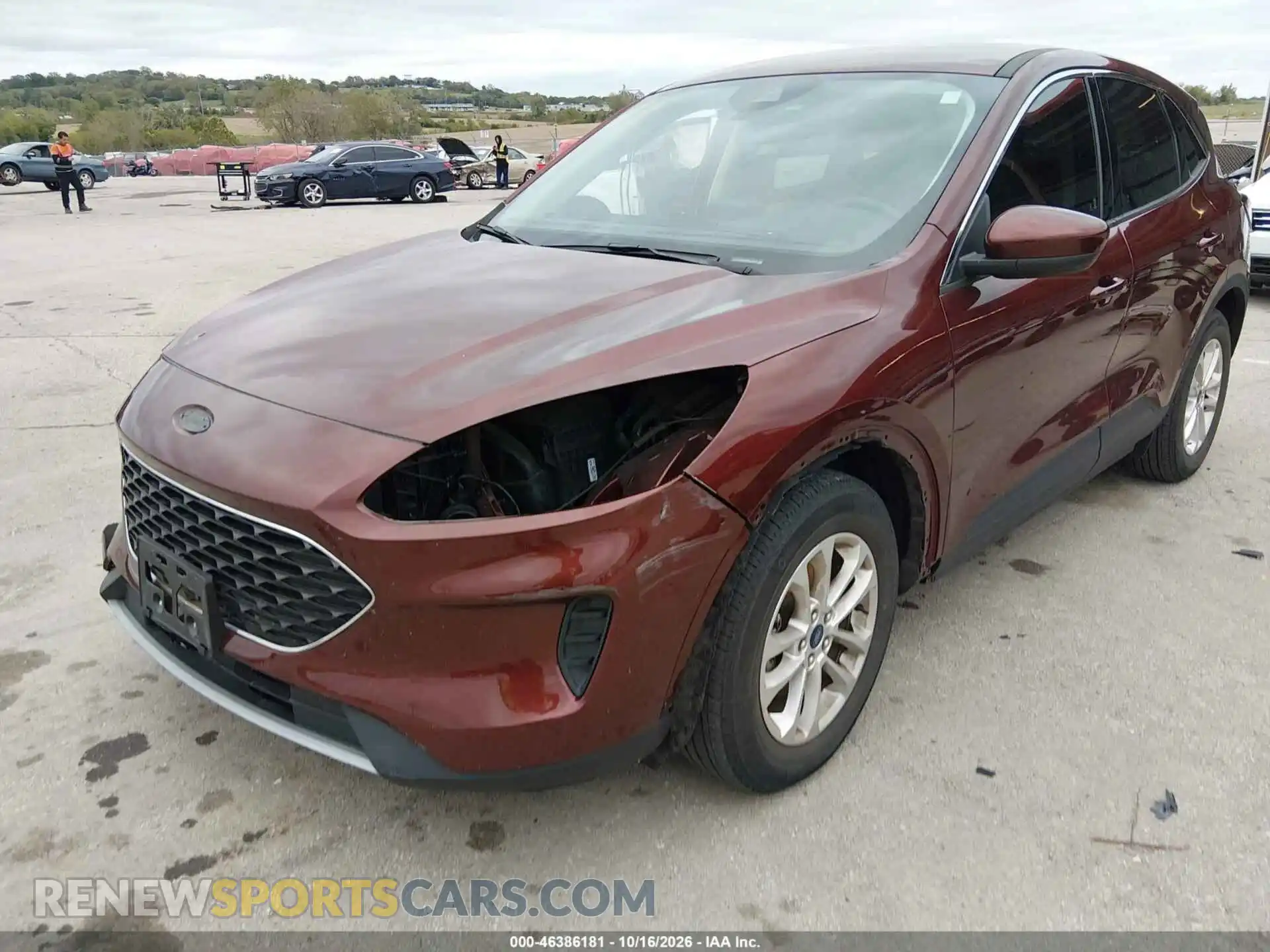 2 Photograph of a damaged car 1FMCU0G65MUA08147 FORD ESCAPE 2021
