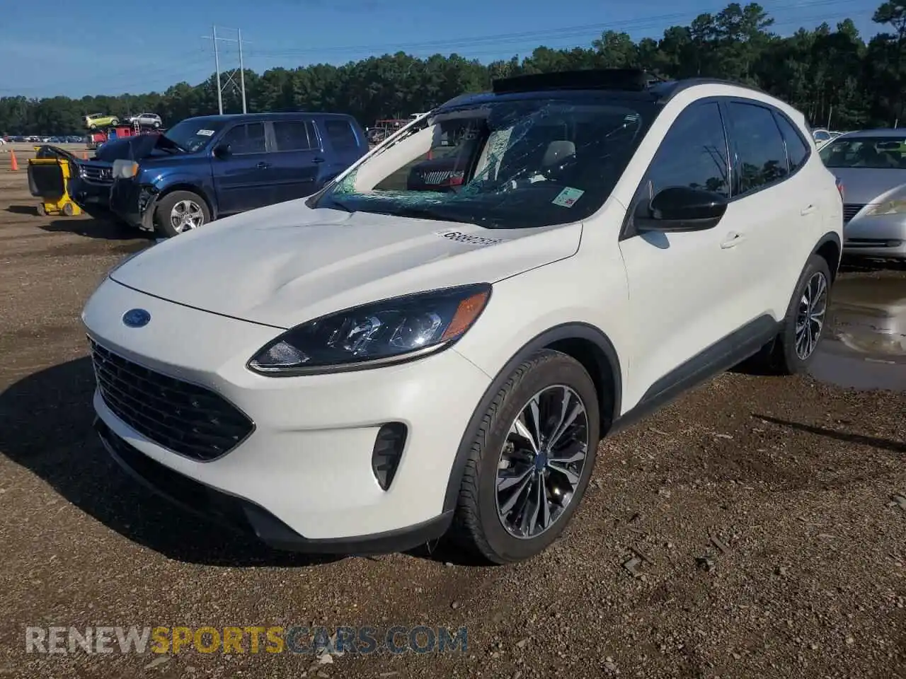 1 Photograph of a damaged car 1FMCU0G65MUA98237 FORD ESCAPE 2021