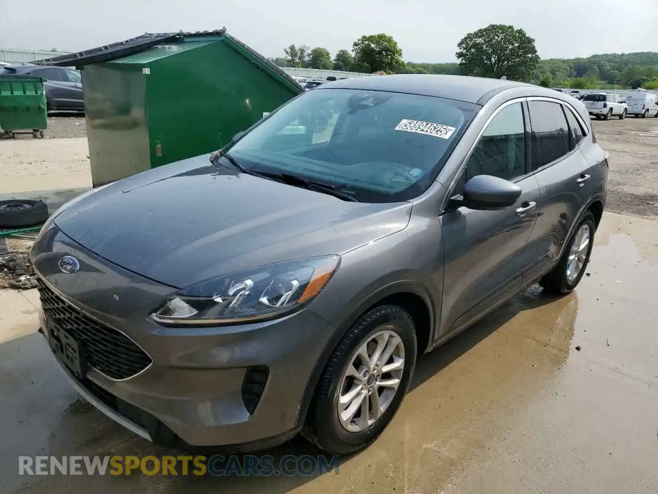 1 Photograph of a damaged car 1FMCU0G66MUA68843 FORD ESCAPE 2021