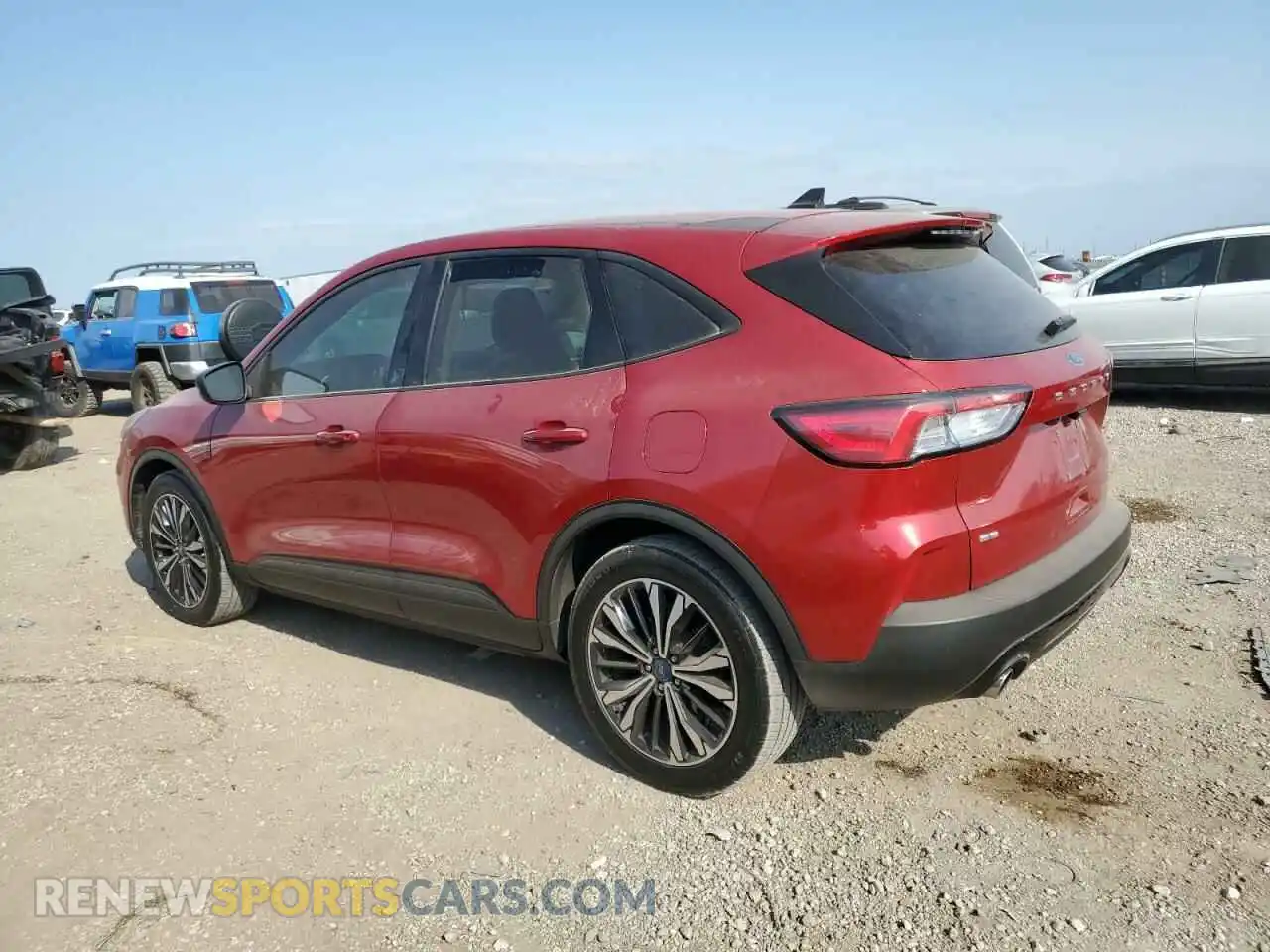 2 Photograph of a damaged car 1FMCU0G66MUB09987 FORD ESCAPE 2021