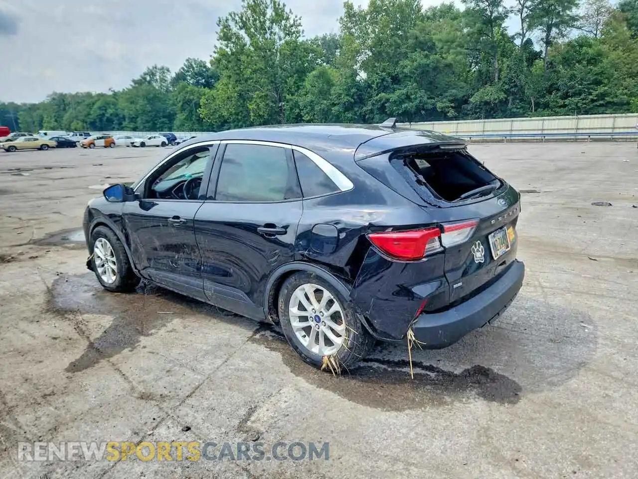 2 Photograph of a damaged car 1FMCU0G67MUA34653 FORD ESCAPE 2021