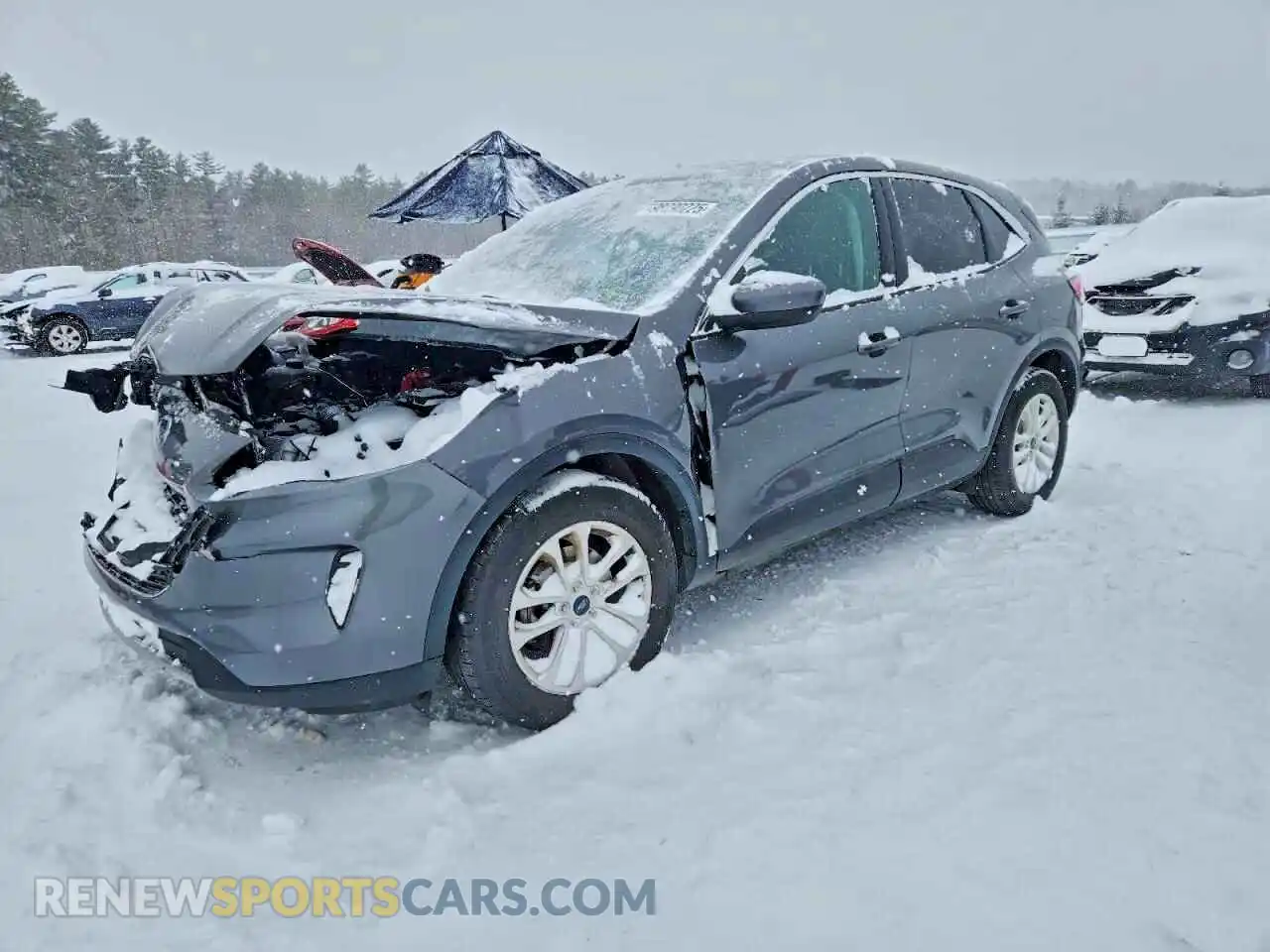 1 Photograph of a damaged car 1FMCU0G67MUA41862 FORD ESCAPE 2021