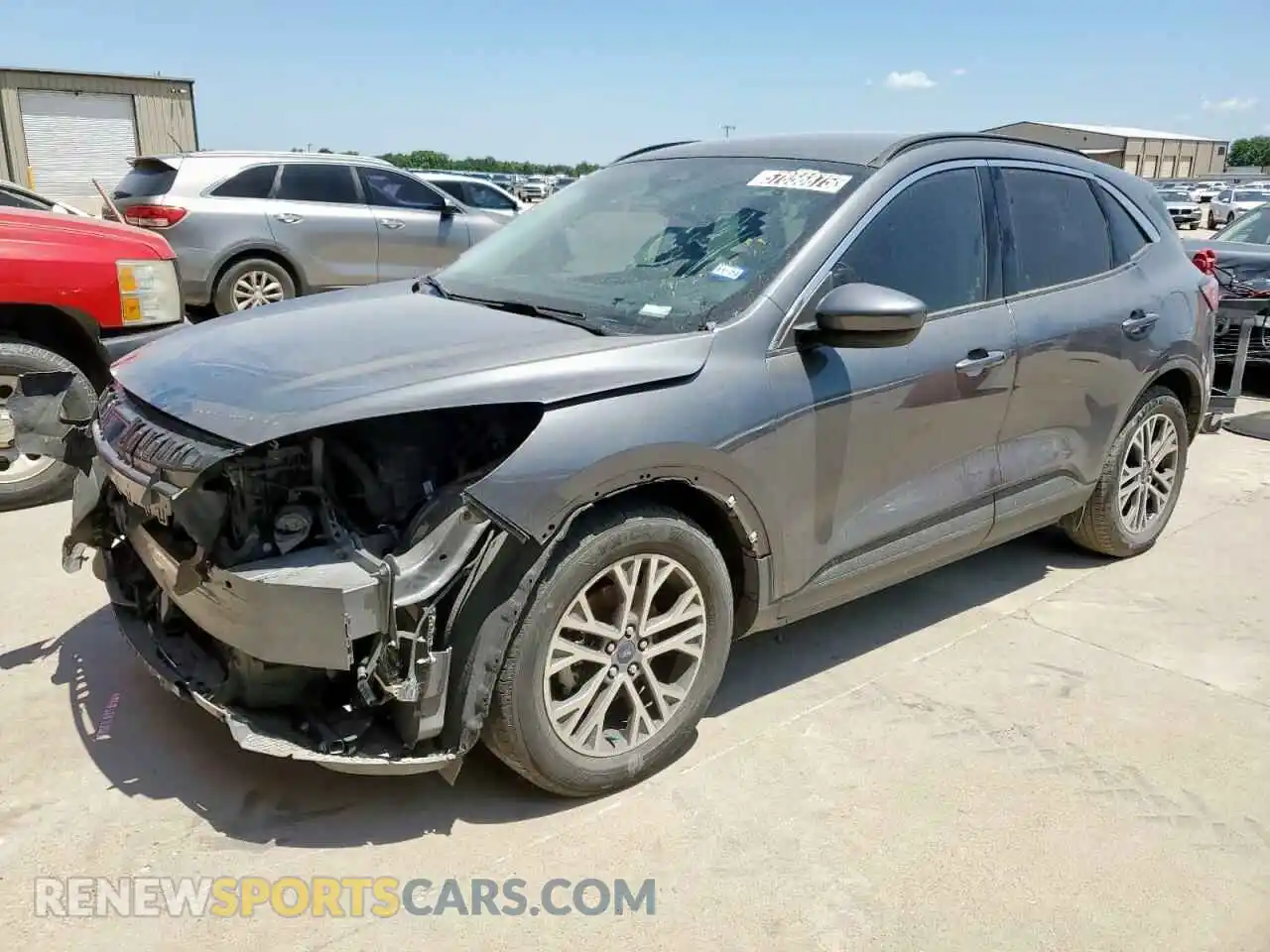 1 Photograph of a damaged car 1FMCU0H60MUA31222 FORD ESCAPE 2021