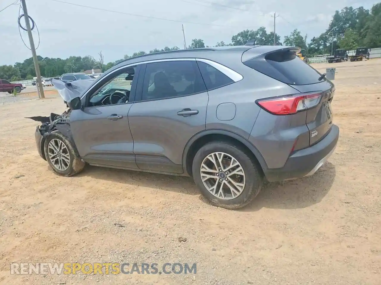2 fotografías del automóvil dañado 1FMCU0H60MUB07800 FORD ESCAPE 2021