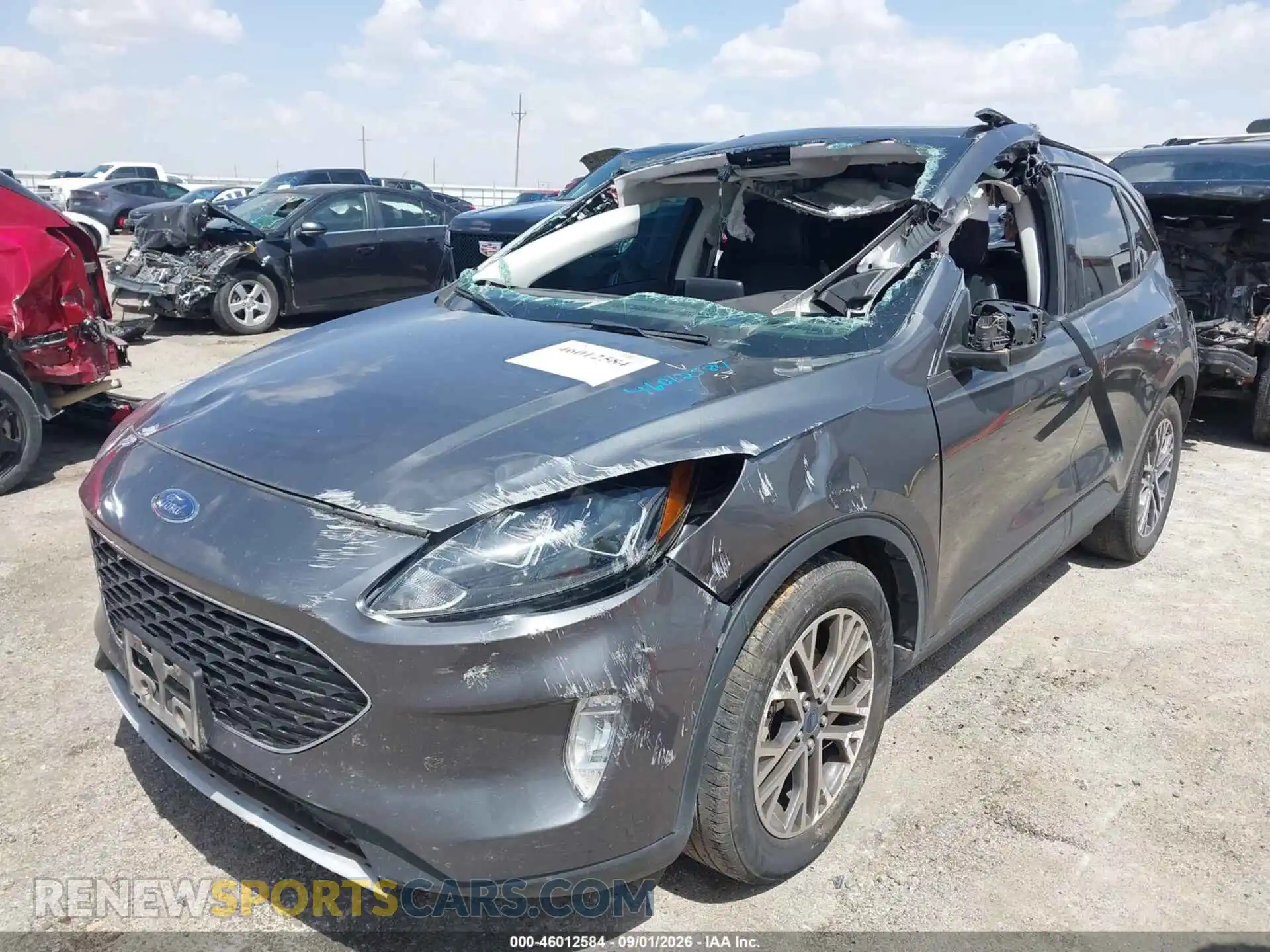 2 Photograph of a damaged car 1FMCU0H60MUB21065 FORD ESCAPE 2021