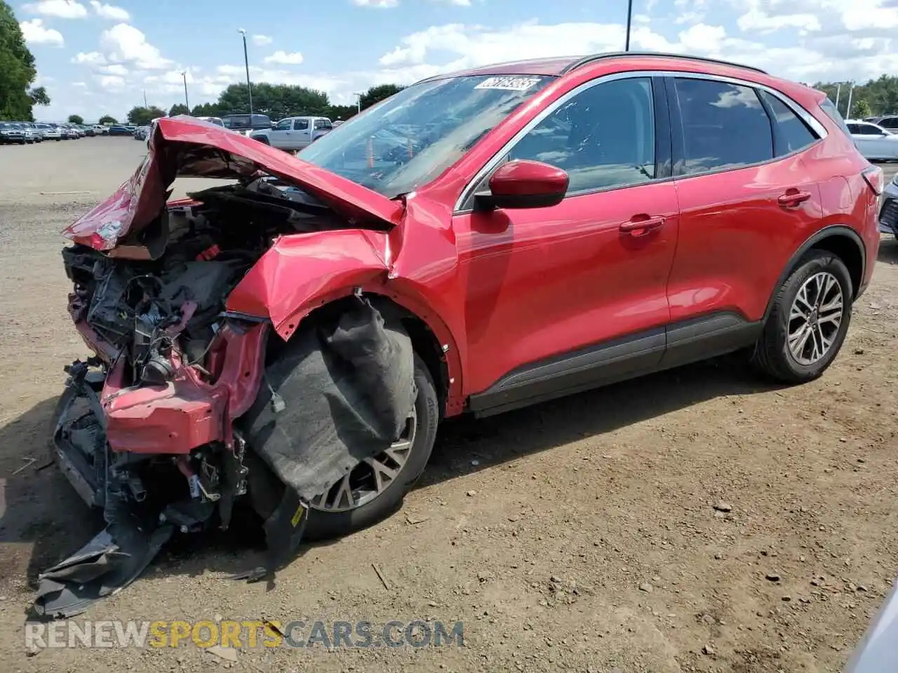 1 Photograph of a damaged car 1FMCU0H60MUB23088 FORD ESCAPE 2021