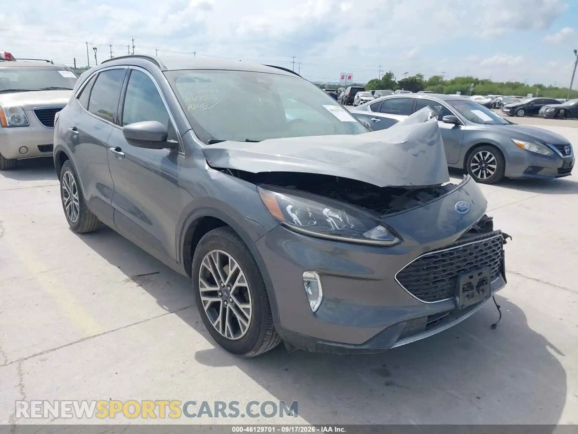 1 fotografías del automóvil dañado 1FMCU0H62MUA47356 FORD ESCAPE 2021