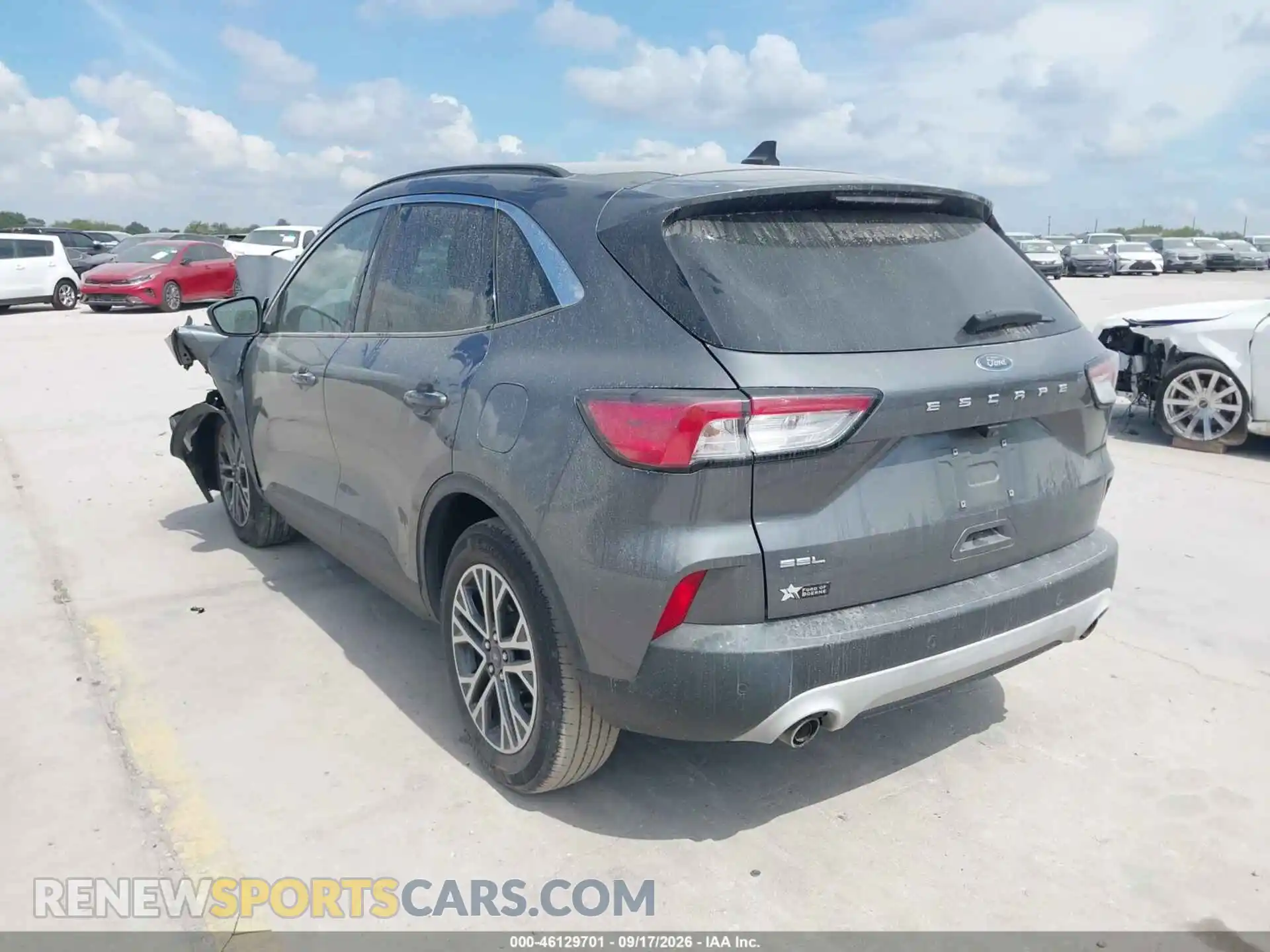 3 fotografías del automóvil dañado 1FMCU0H62MUA47356 FORD ESCAPE 2021
