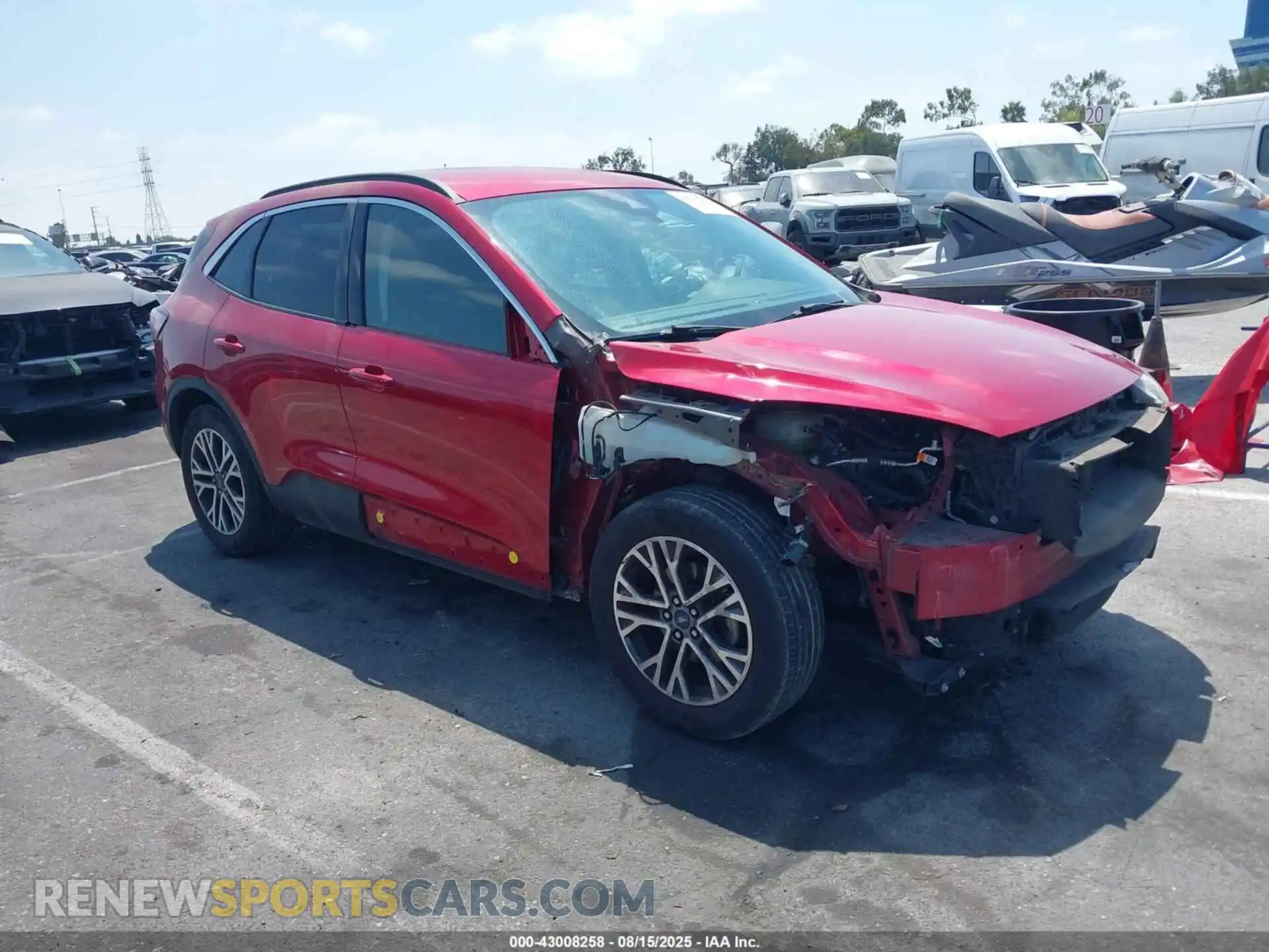 1 Photograph of a damaged car 1FMCU0H63MUA51691 FORD ESCAPE 2021