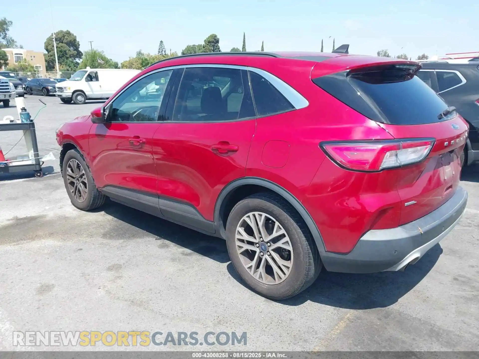 3 Photograph of a damaged car 1FMCU0H63MUA51691 FORD ESCAPE 2021
