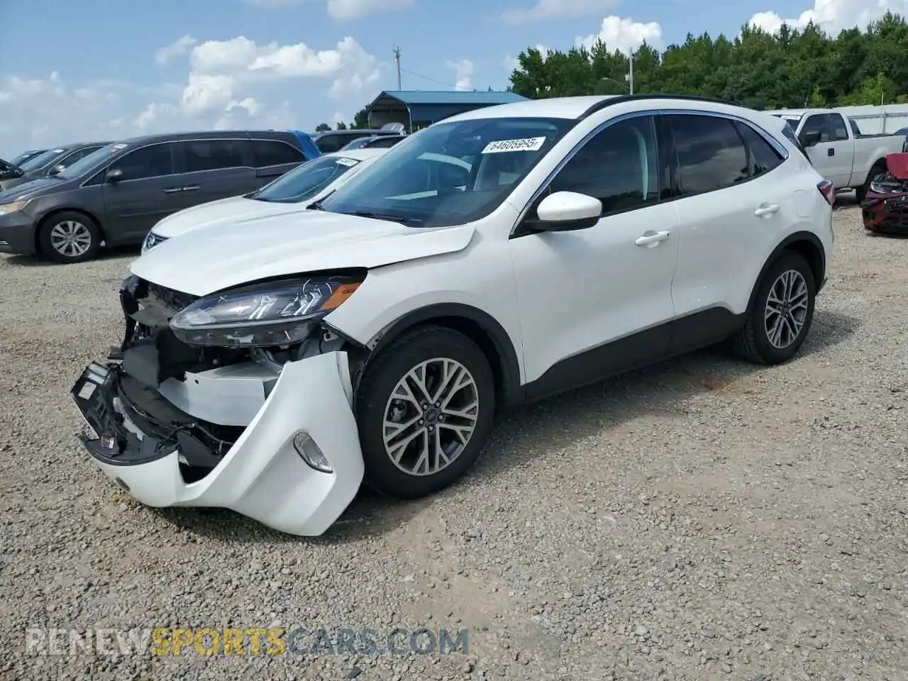 1 Photograph of a damaged car 1FMCU0H65MUA32107 FORD ESCAPE 2021