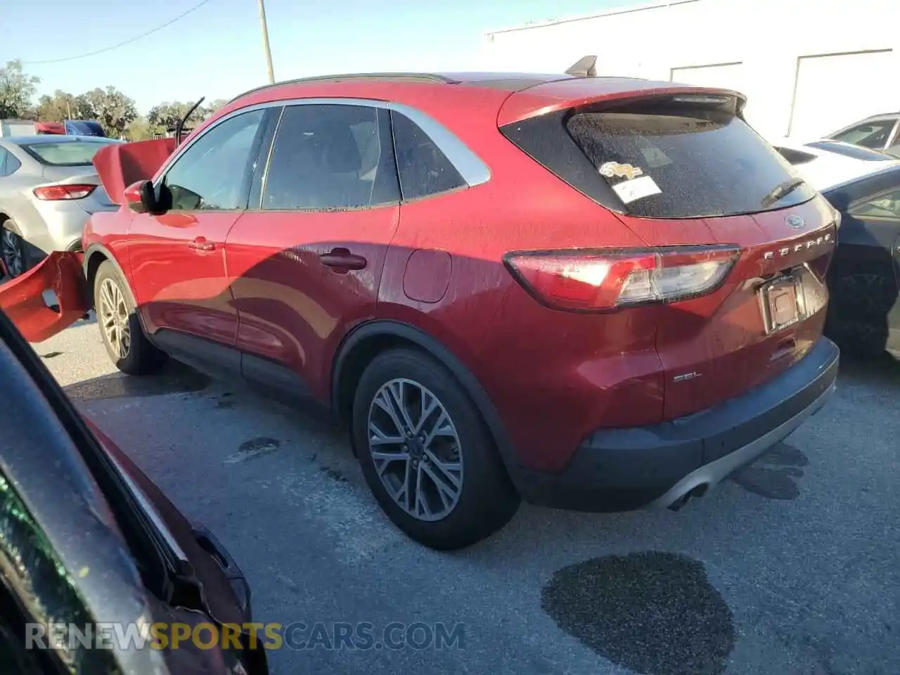 2 Photograph of a damaged car 1FMCU0H65MUB30666 FORD ESCAPE 2021