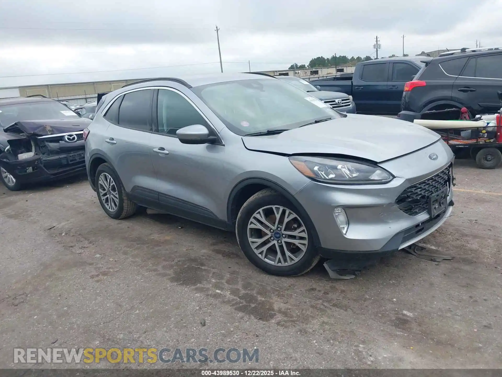 1 fotografías del automóvil dañado 1FMCU0H69MUA25726 FORD ESCAPE 2021