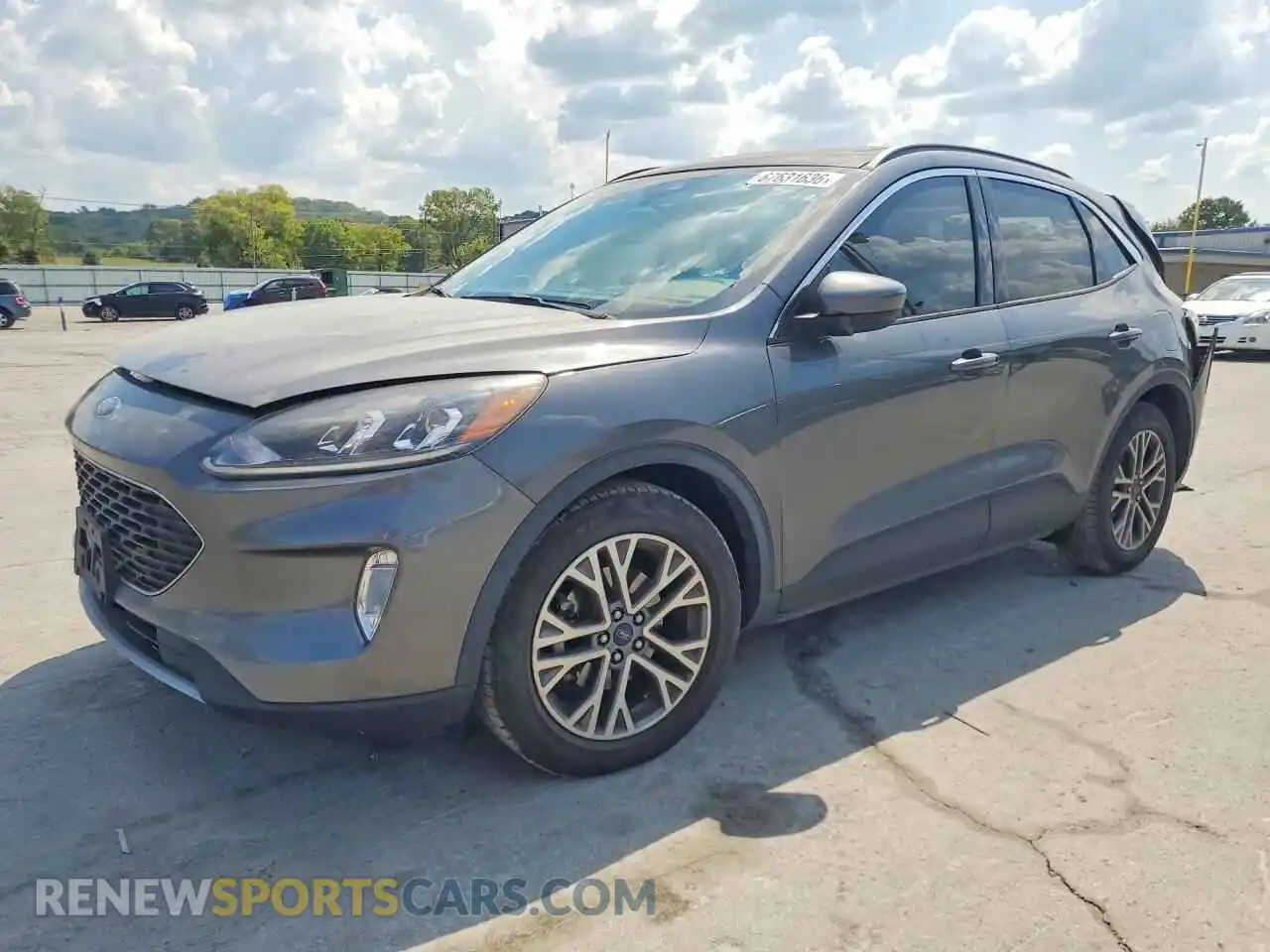 1 fotografías del automóvil dañado 1FMCU0H69MUB20531 FORD ESCAPE 2021