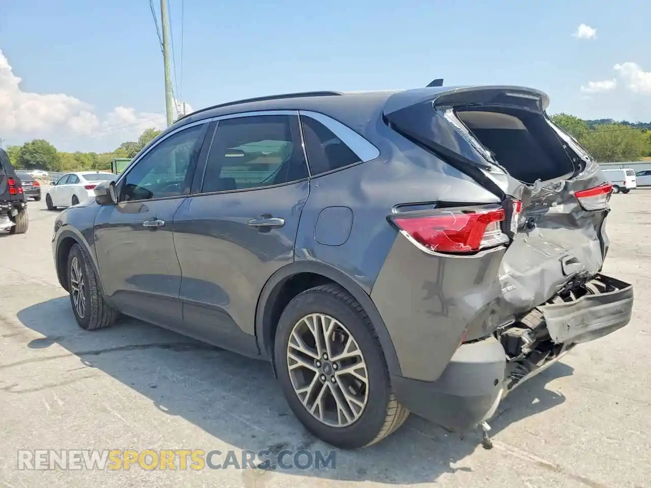 2 fotografías del automóvil dañado 1FMCU0H69MUB20531 FORD ESCAPE 2021