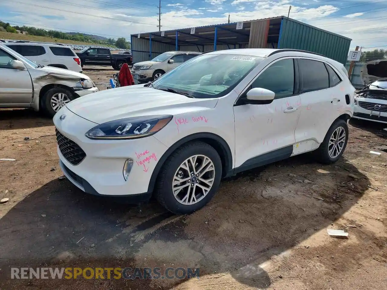 1 Photograph of a damaged car 1FMCU0H69MUB20660 FORD ESCAPE 2021