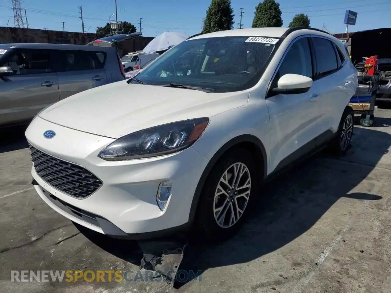 1 Photograph of a damaged car 1FMCU0H6XMUA52658 FORD ESCAPE 2021