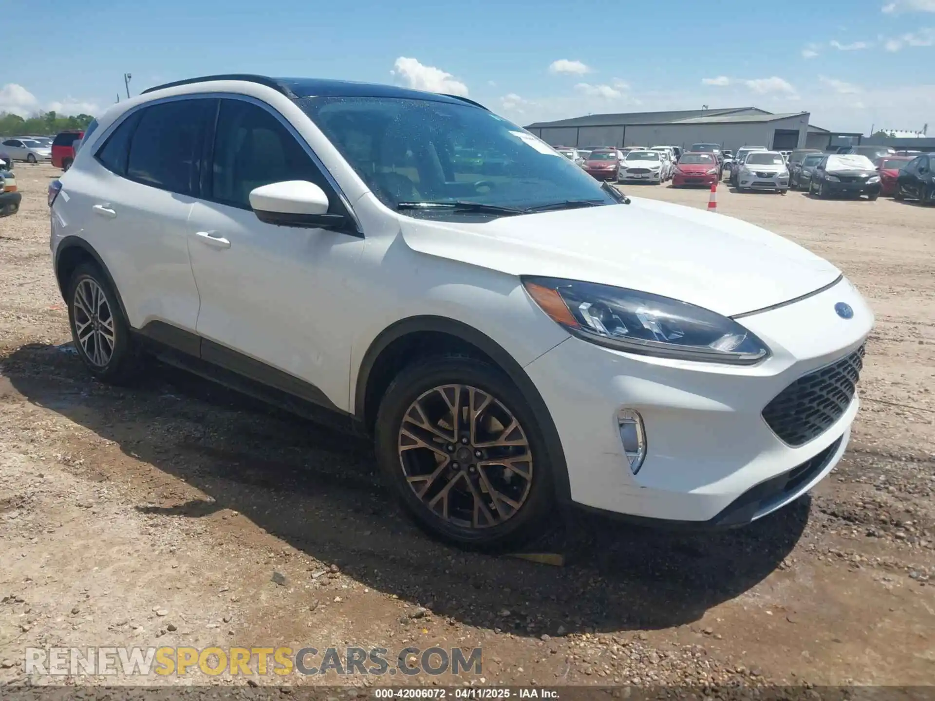 1 Photograph of a damaged car 1FMCU0H6XMUB09537 FORD ESCAPE 2021