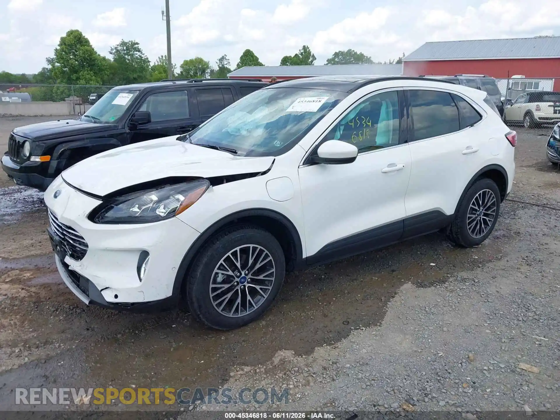 2 Photograph of a damaged car 1FMCU0LZ1MUA60570 FORD ESCAPE 2021