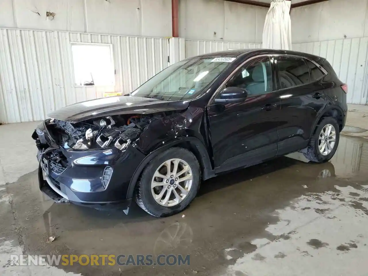 1 Photograph of a damaged car 1FMCU9BZ1MUA09687 FORD ESCAPE 2021