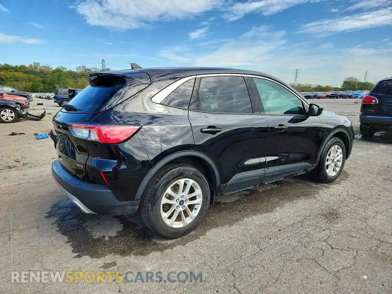 3 fotografías del automóvil dañado 1FMCU9BZ1MUA30846 FORD ESCAPE 2021