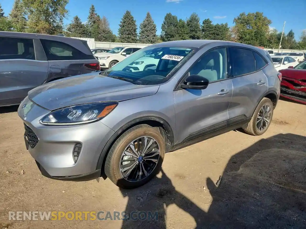 1 Photograph of a damaged car 1FMCU9BZ1MUA32306 FORD ESCAPE 2021