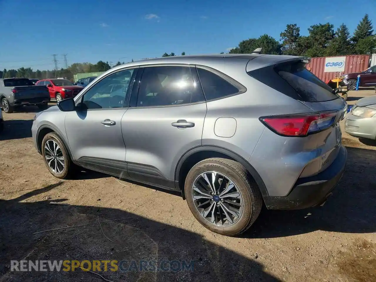 2 Photograph of a damaged car 1FMCU9BZ1MUA32306 FORD ESCAPE 2021