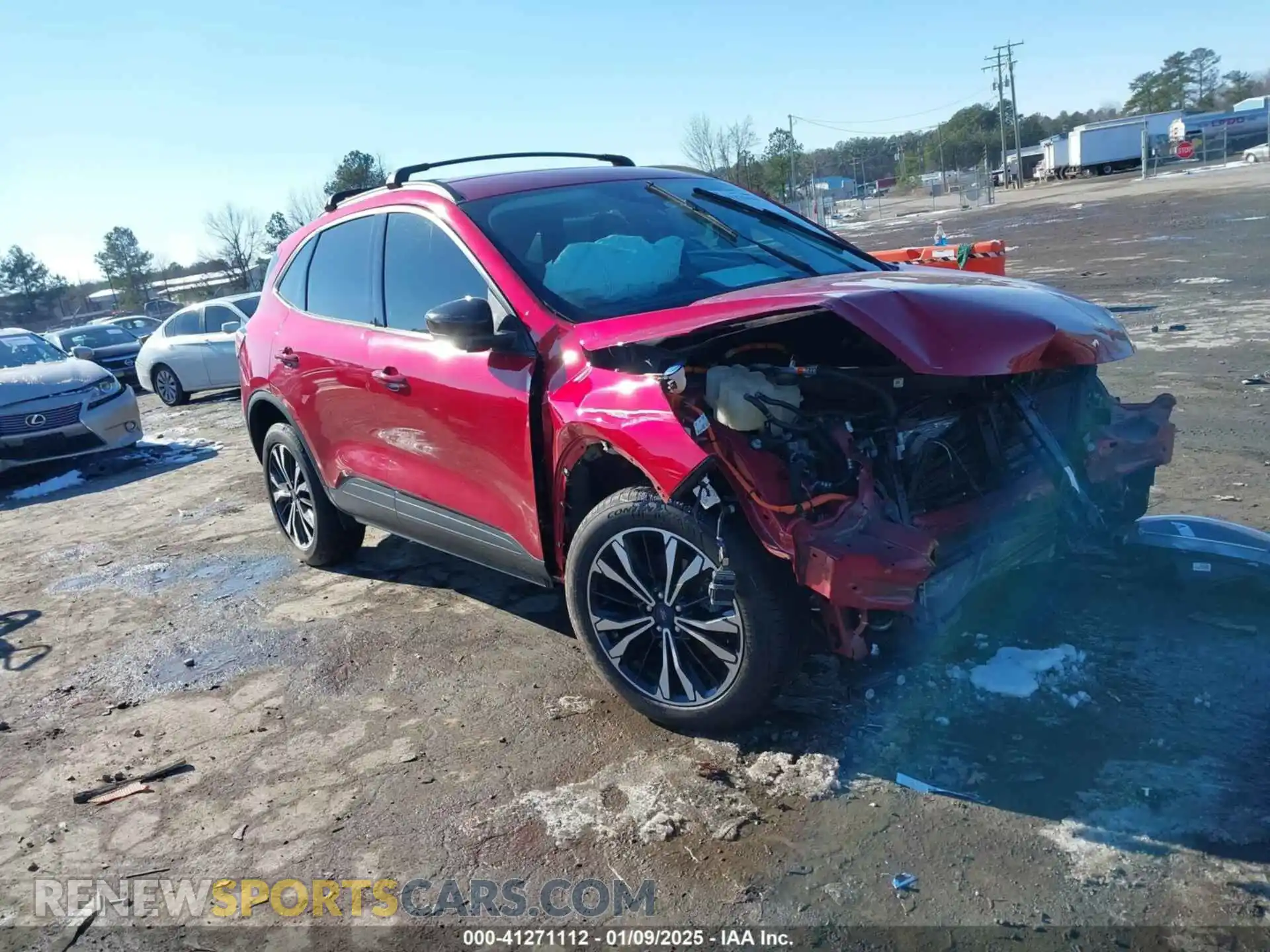 1 Photograph of a damaged car 1FMCU9BZ2MUB13234 FORD ESCAPE 2021