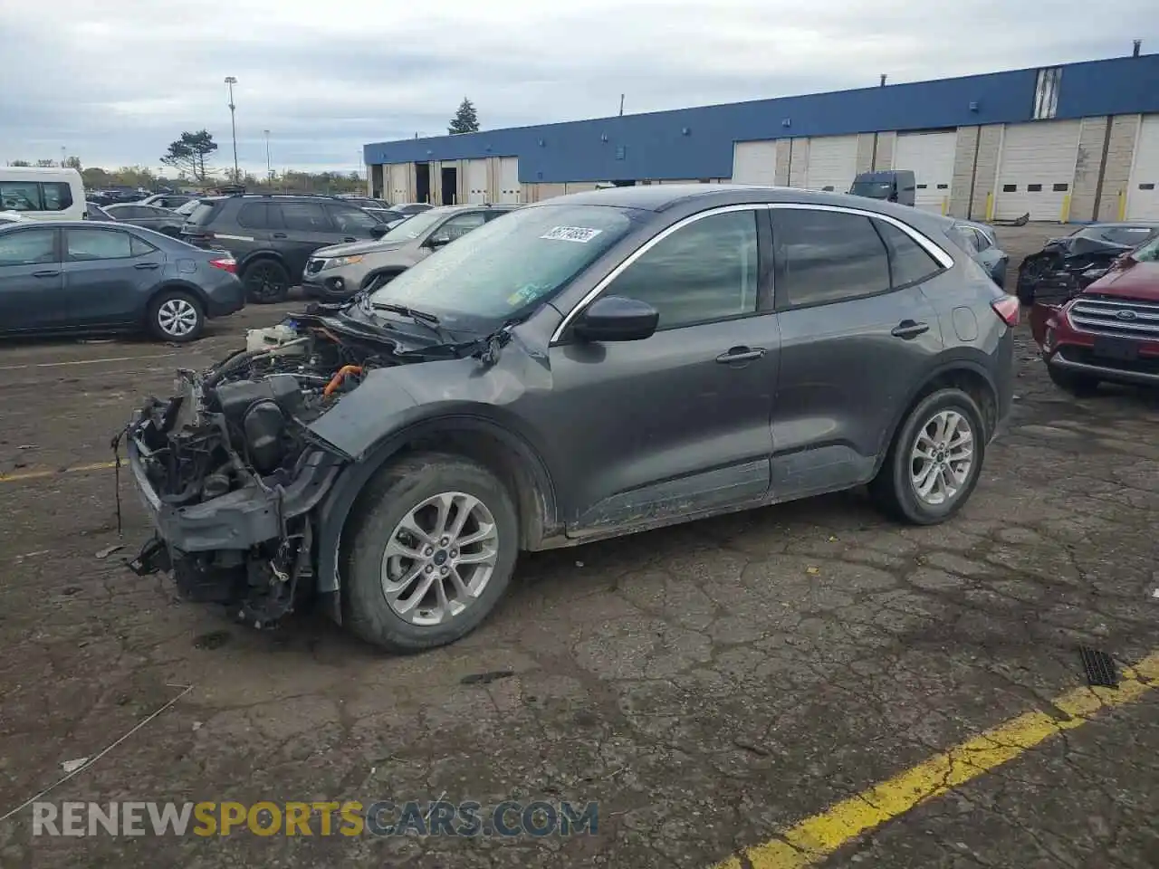 1 Photograph of a damaged car 1FMCU9BZ2MUB24301 FORD ESCAPE 2021