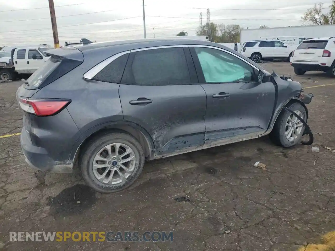 3 Photograph of a damaged car 1FMCU9BZ2MUB24301 FORD ESCAPE 2021