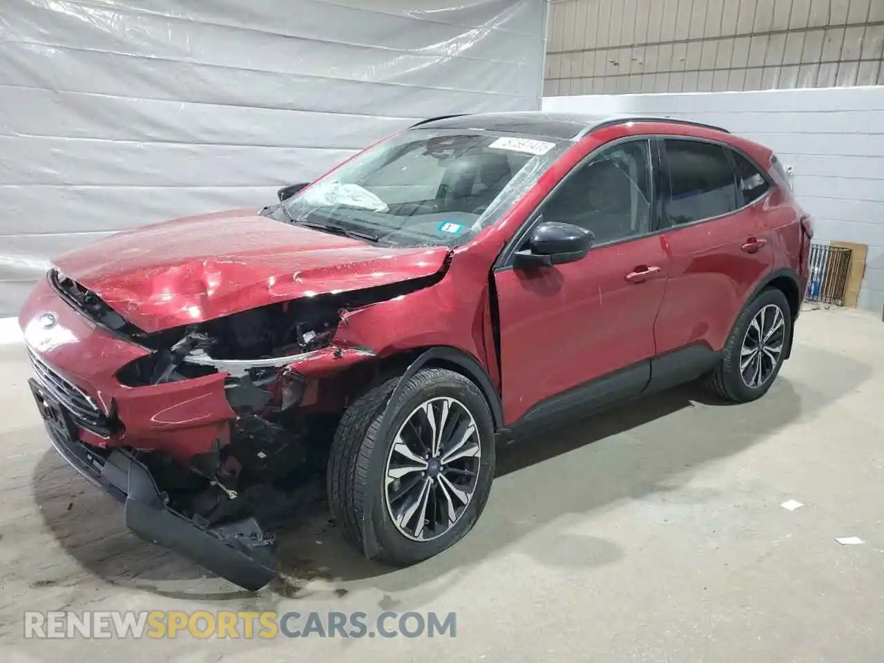 1 Photograph of a damaged car 1FMCU9BZ5MUB12370 FORD ESCAPE 2021