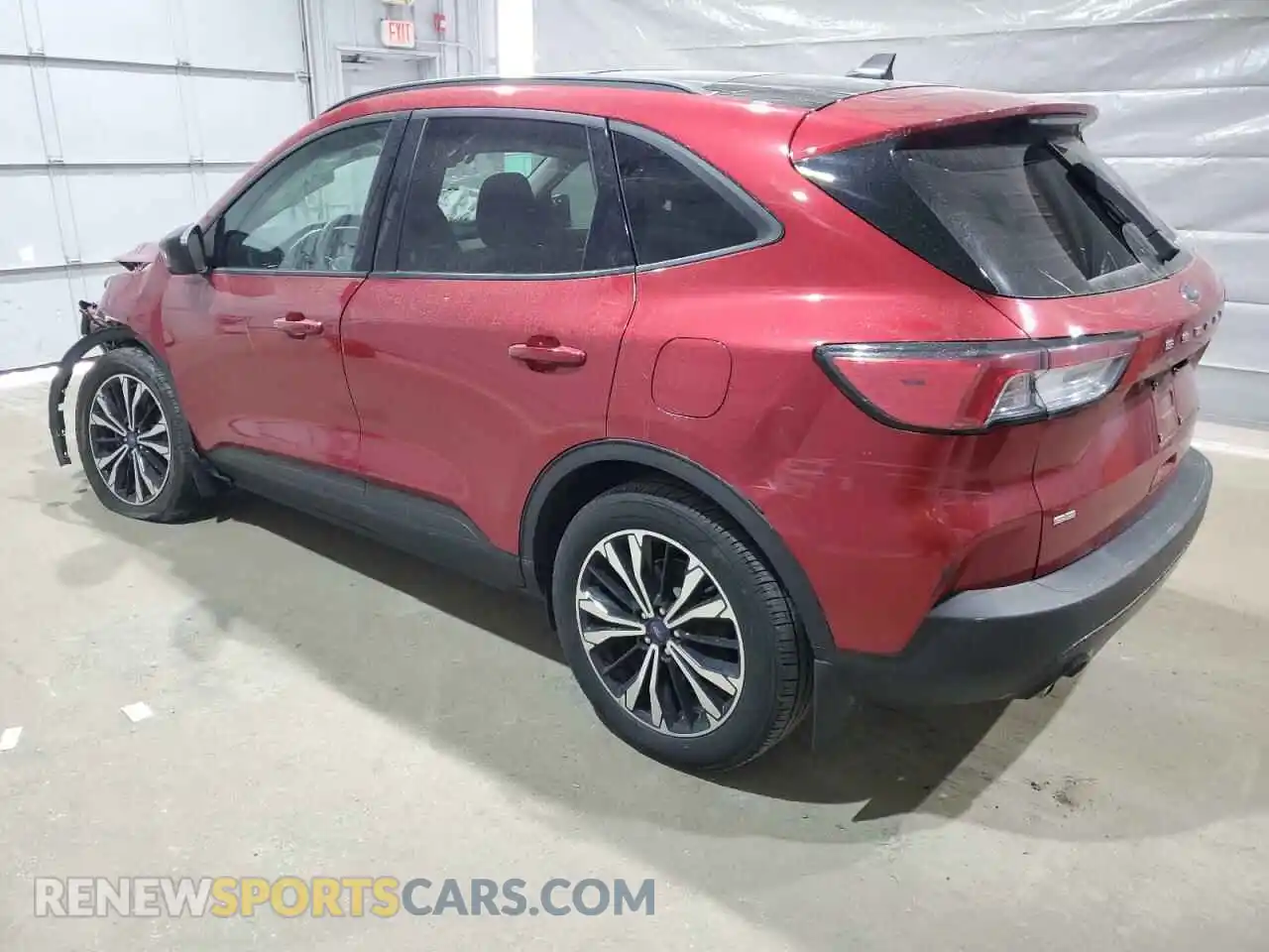 2 Photograph of a damaged car 1FMCU9BZ5MUB12370 FORD ESCAPE 2021