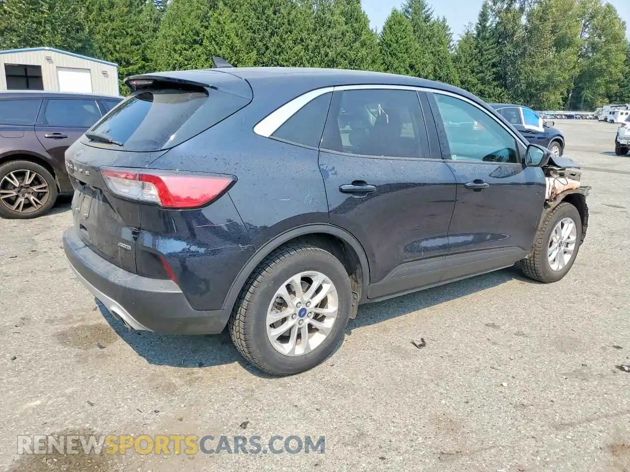3 Photograph of a damaged car 1FMCU9BZ6MUA21527 FORD ESCAPE 2021