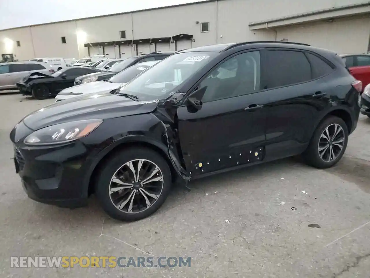 1 Photograph of a damaged car 1FMCU9BZ6MUA70310 FORD ESCAPE 2021